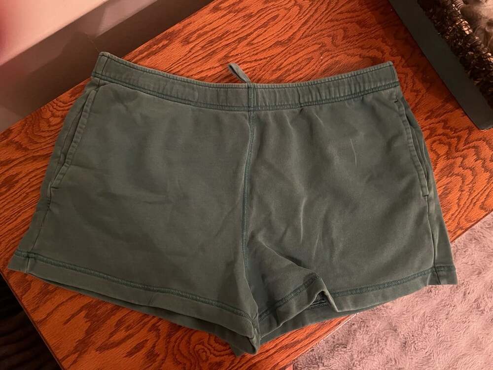 American Eagle Cotton Shorts Green New XL